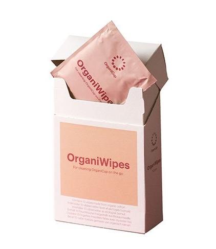Desinficerende Organiwipes - Pakke med 10 stk.