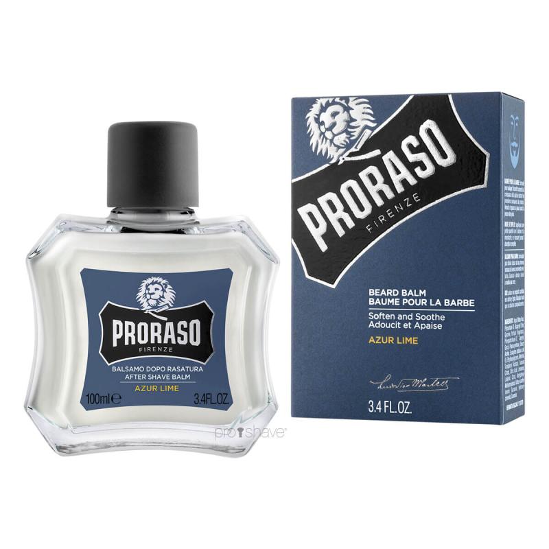 Proraso Aftershave Balm Azur Lime - Beroligende Pleje 100 ml
