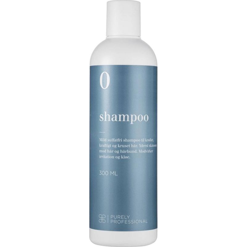 Sulfatfri Shampoo 0 fra Purely Professional - 300 ml