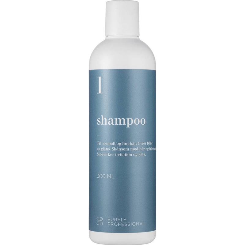 Sulfatfri Shampoo til Fint Hår - 300 Ml fra Purely Professional