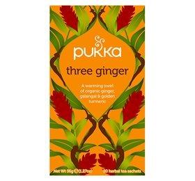 Pukka Te - Three Ginger Økologisk Te, 20 Breve