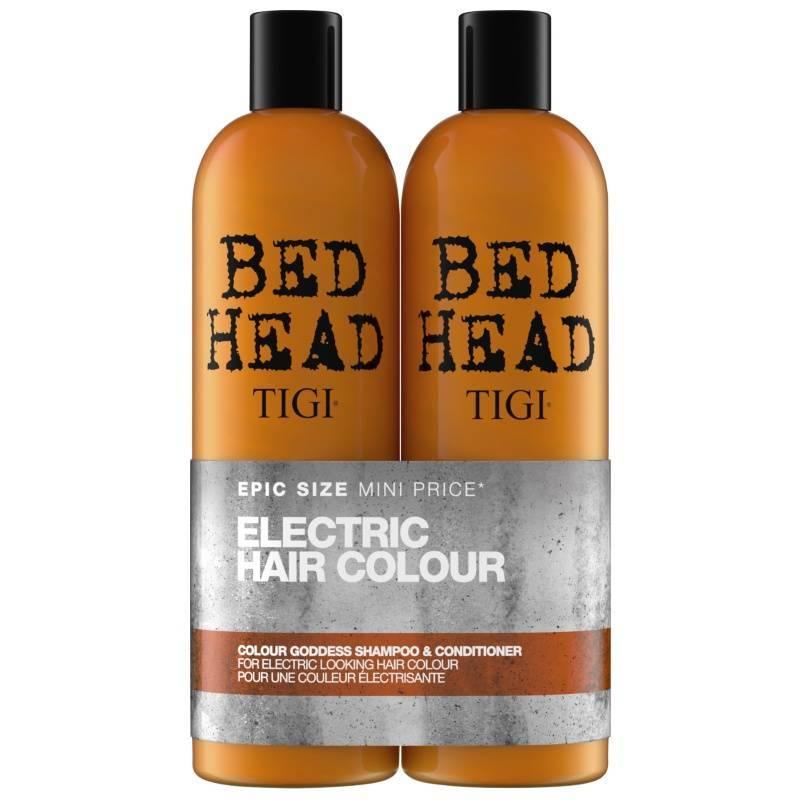 Tigi Bed Head Colour Goddess Sæt til Farvet Hår 2x750 Ml