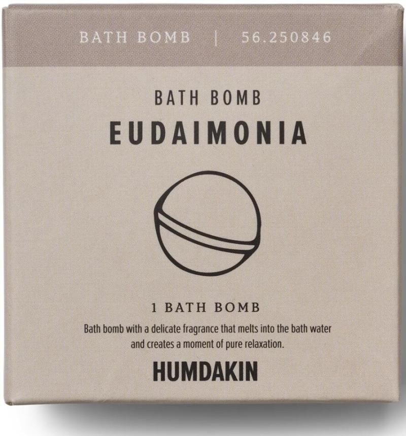 Humdakin Badebombe Pæon 125g - Forkæl dig selv!