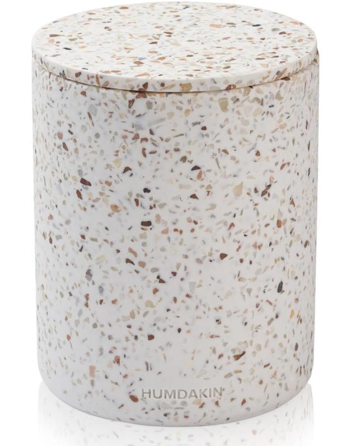 Humdakin Bologna Terrazzo Vase Med Låg  Rød Beige