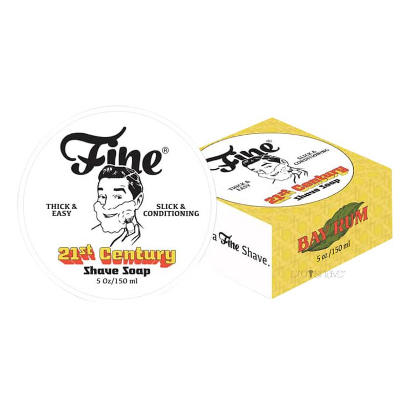 Fine Accoutrements Bay Rum Barbersæbe i Skål - 150 ml