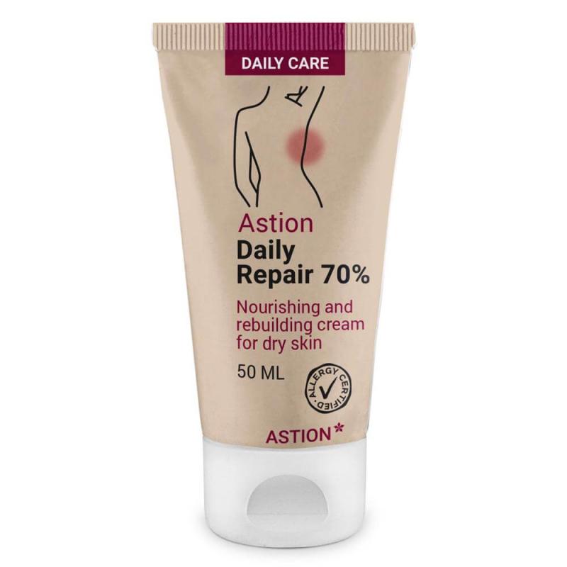 Astion Fedtcreme 70 - Fugtgivende Urea & Niacinamid 50 ml
