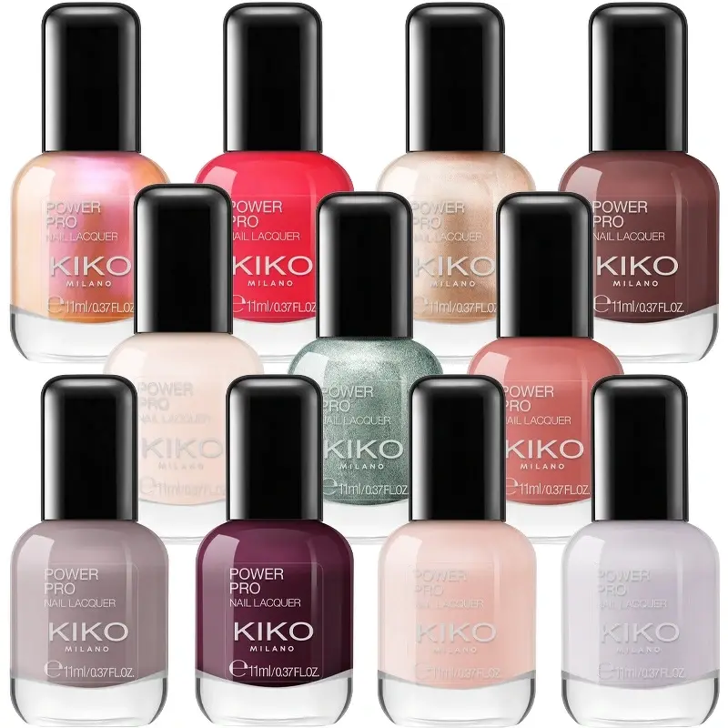 3 X Kiko Milano Power Pro Neglelak - Vælg Dine Farver