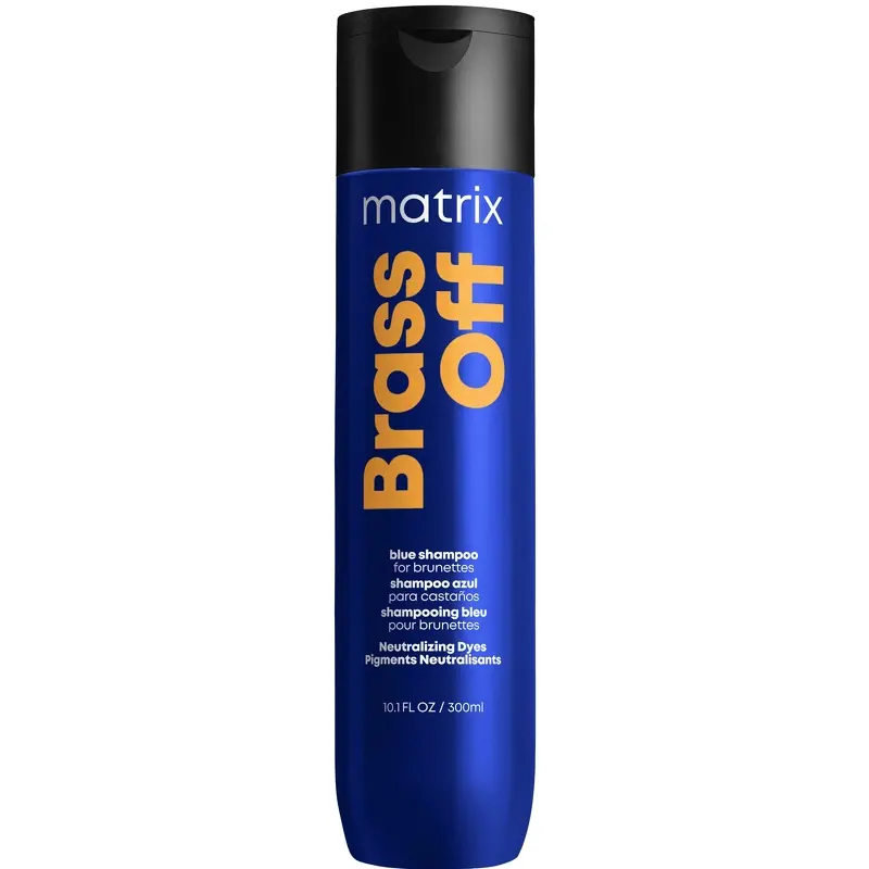 Matrix Brass Off Shampoo 300 Ml - Bekæmp Gule Toner