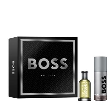 Boss Bottled Eau De Toilette 50 Ml   Boss Bottled Deodorant Spray 150 Ml Gavesæt