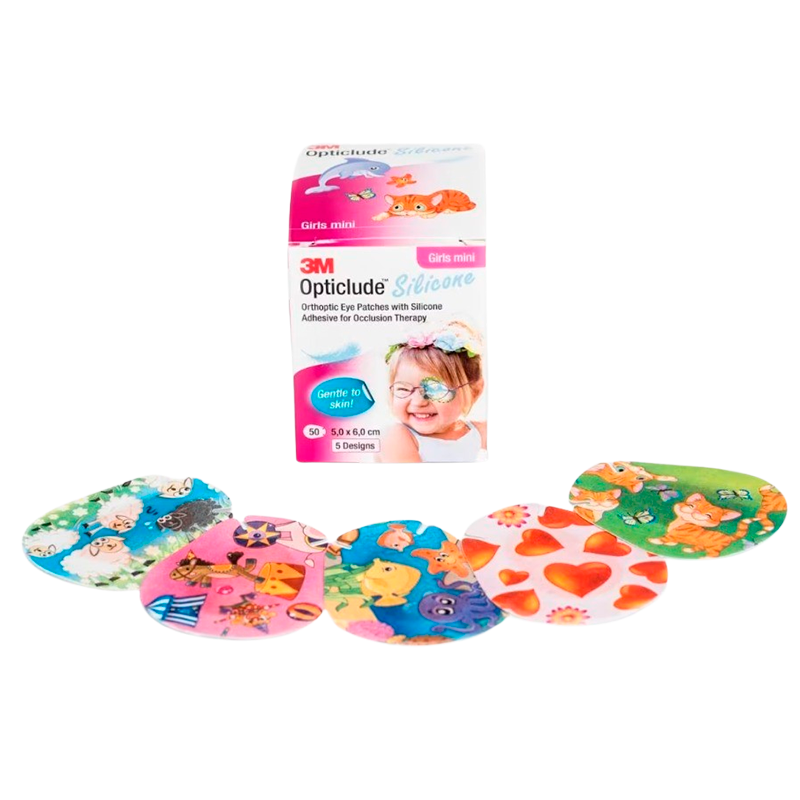 3m Opticlude Skeleplastre Mini   5 Cm X 6 Cm  50 Stk