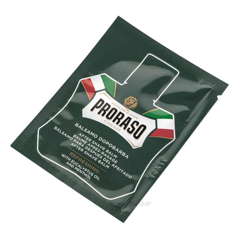 Proraso Aftershave Balm - Forfriskende Eucalyptus Prøve 3 Ml