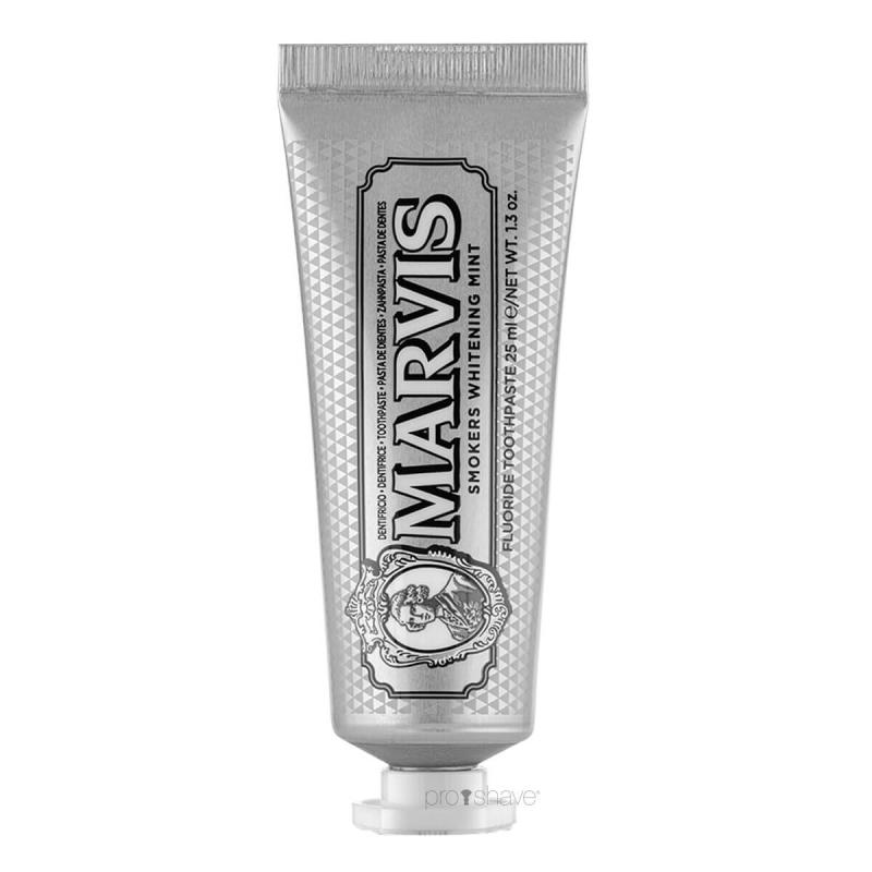 Marvis Whitening Mint For Smokers Tandpasta  Rejsestørrelse  25 Ml