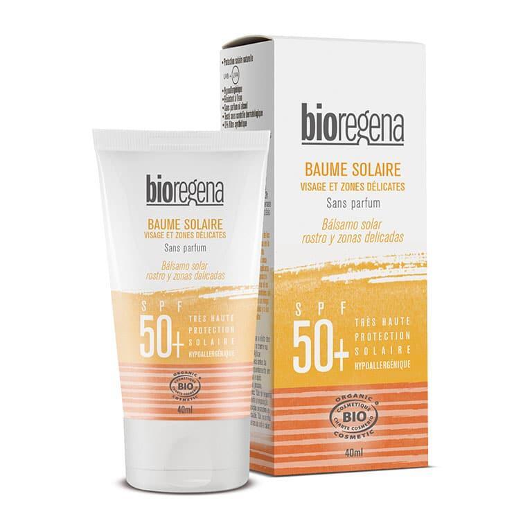 Bioregena Solbeskyttelse Balm SPF50 til Ansigt 40ml