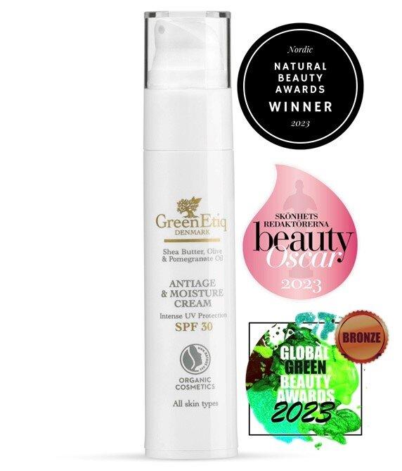 Greenetiq  Antiage   Moisture Cream Spf 30   50 Ml
