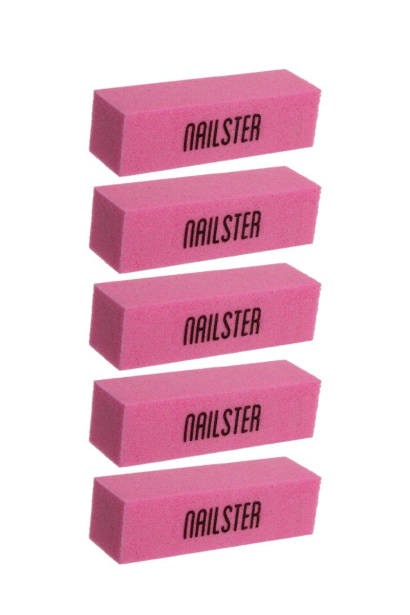 5 For 4 Neglebuffer Pakke fra Nailster - Skønhedstilbud!
