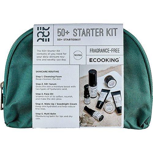 Ecooking 50+ Starterkit - Pleje til din hud på farten