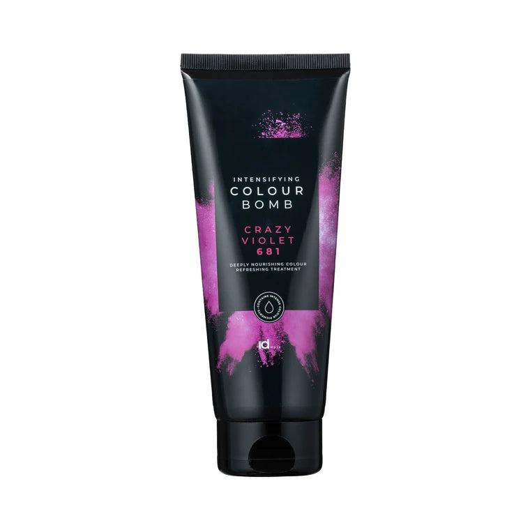 Idhair Colour Bomb Crazy Violet 681 - 200ml Farvekur
