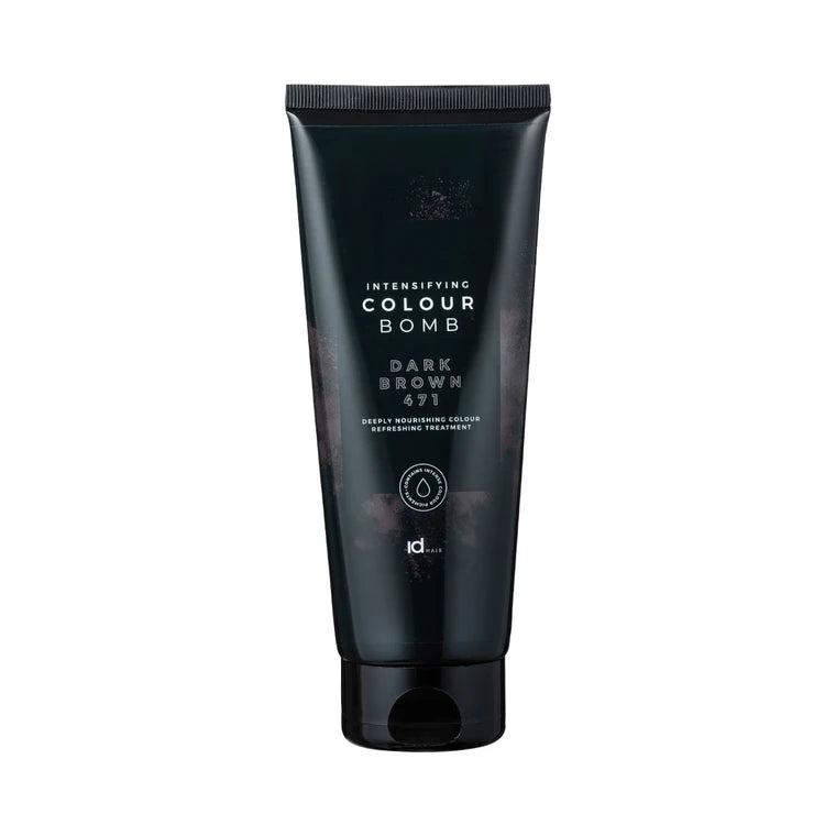 Idhair Colour Bomb Dark Brown 471   200ml   Hos Frisøren   Baronen