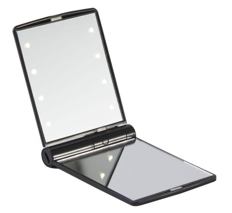 Browgame Cosmetics LED Pocket Spejl - Perfekt til Makeup