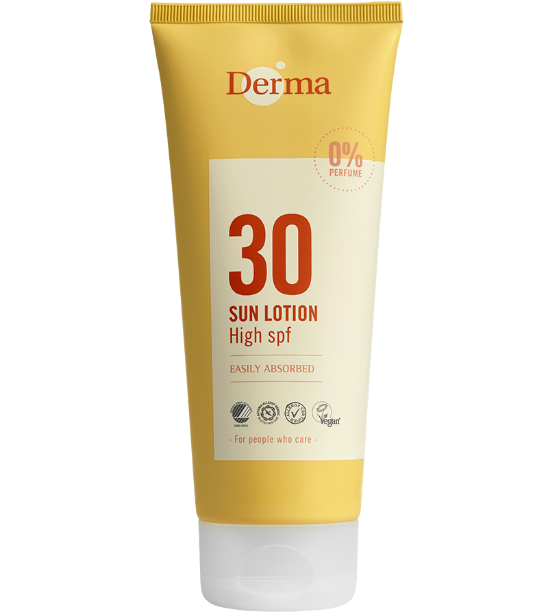 Derma Sollotion Spf30  200 Ml    Vandfast Solcreme