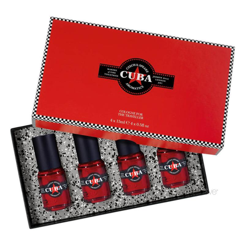 Czech & Speake Cuba Rejseparfume 4 x 15 ml - Dufttilbud