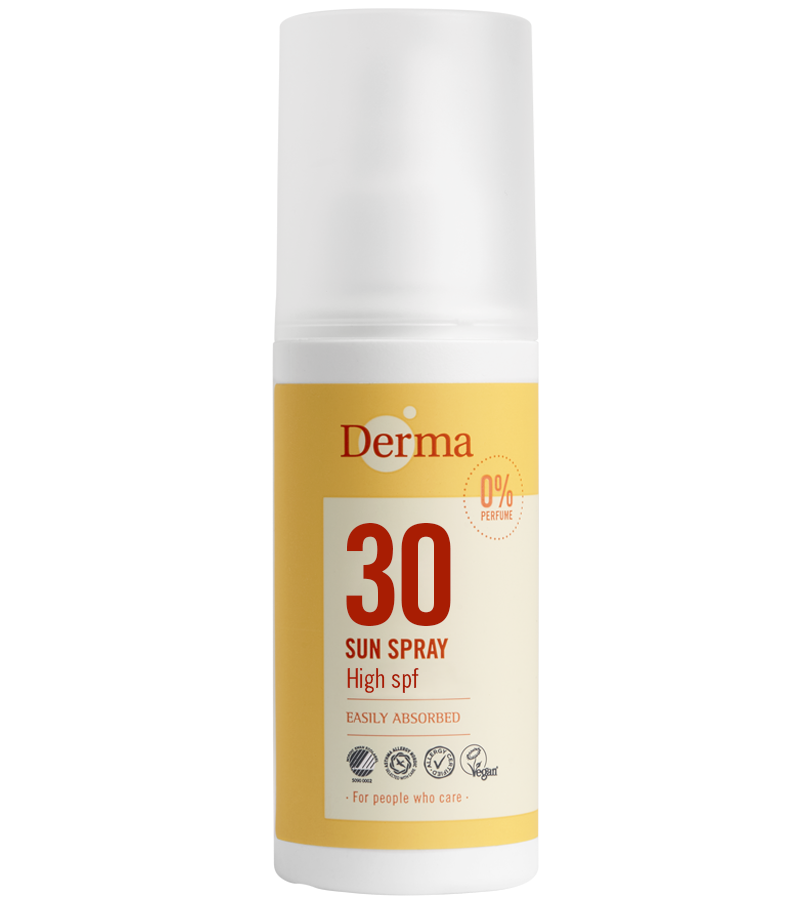 Derma Solspray SPF30 - Vandfast Solcreme 150 ml