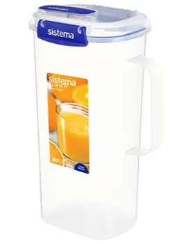 Sistema Klip It Plus Kande med Låg 2L – Smart Opbevaring