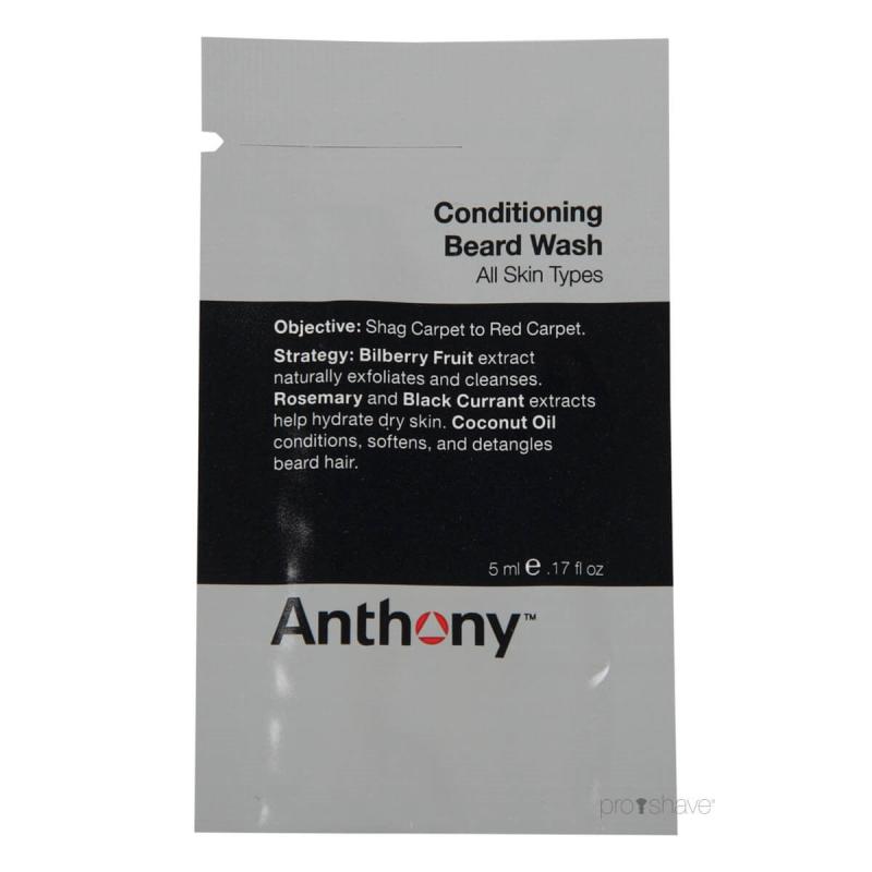 Anthony Logistics Conditioning Beard Wash  Sample  5 Ml