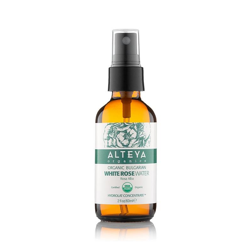Alteya Organics Alba Hvid Rosenvand Mini 60ml - Zero Waste
