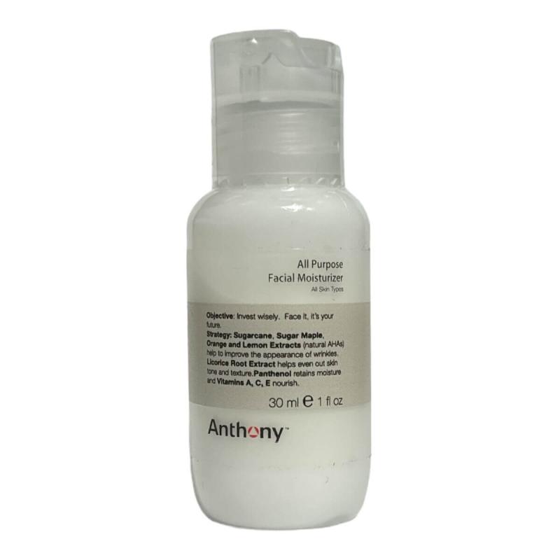 Anthony Logistics Ansigtscreme Rejsestørrelse 30 Ml