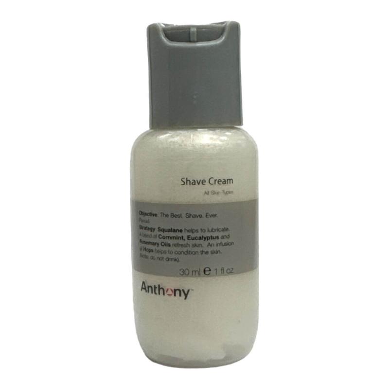 Anthony Logistics Barbercreme Rejsestørrelse 30 Ml