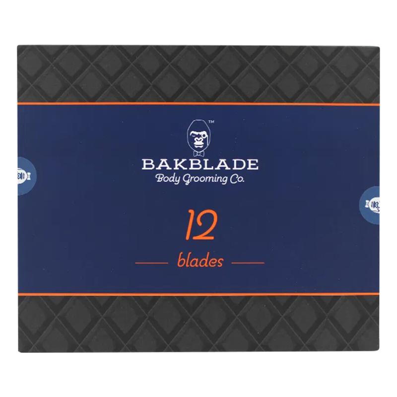 Bakblade 2.0 Barberblade - 12 Stk til Rygskraber