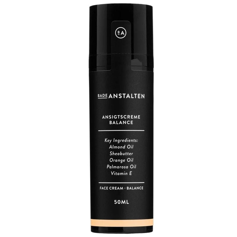 Badeanstalten Ansigtscreme med Mandelolie 50 Ml - Fugt & Næring