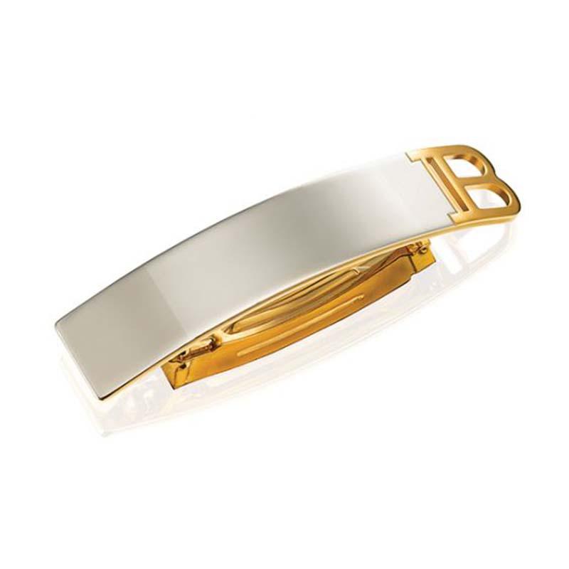 Balmain Barrette Pour Cheveux Medium Silver Gold