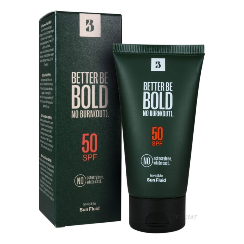 Bedre at Være Modig Usynlig Solfluid SPF 50 - 50 ml