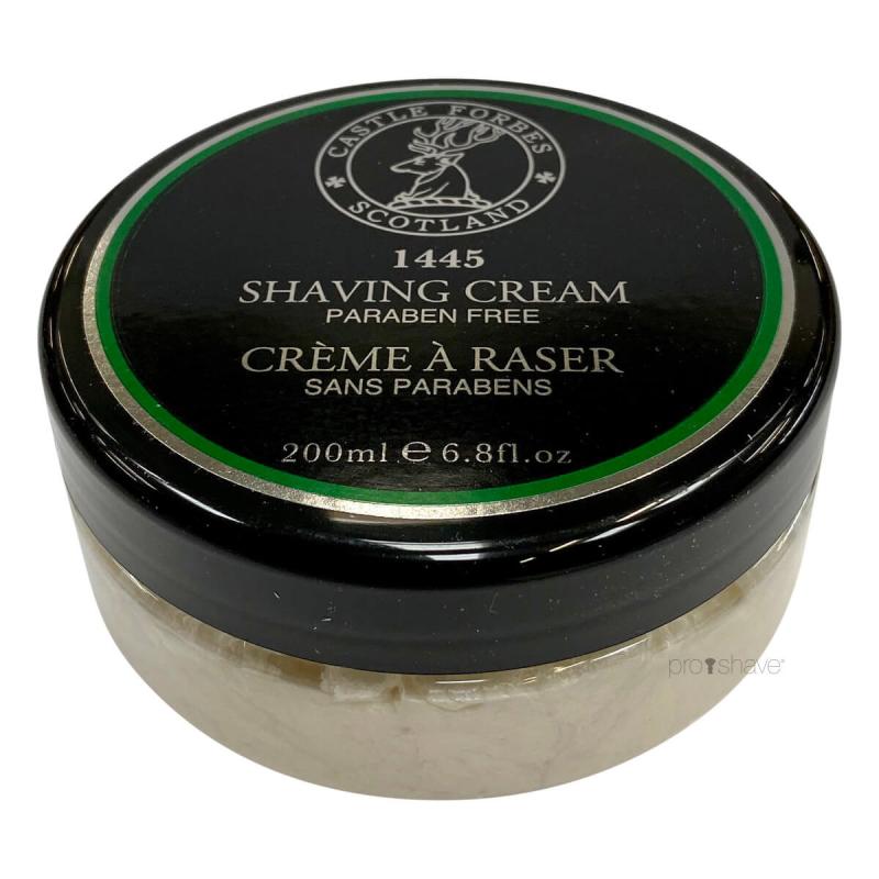 Castle Forbes Barbercreme 1445 - Luksus til barbering