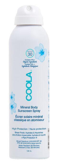 Coola Mineral Solspray Uden Duft SPF 30 - 148 ml
