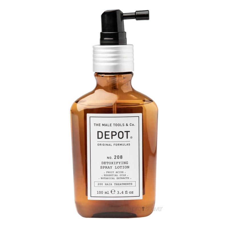 Depot 208 Detoxifying Spray Lotion til mænd - 100 ml