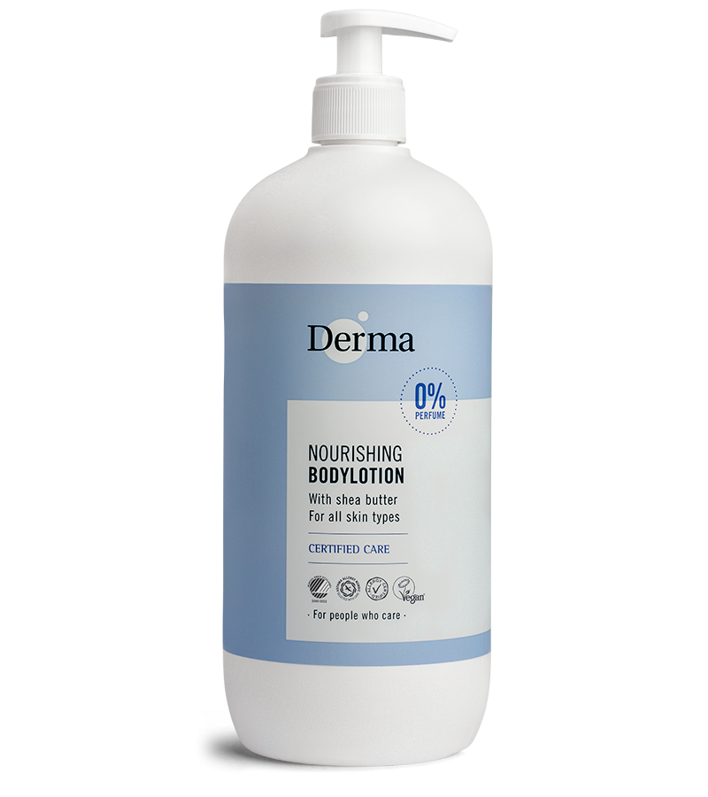 Derma Bodylotion 800 Ml - Økologisk Hudpleje til Familien