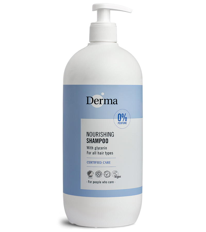 Derma Shampoo  1000 Ml    økologisk Shampoo