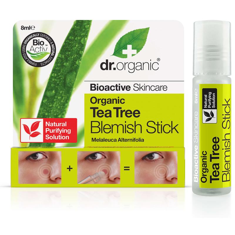 Blemish Gel Stick med Tea Tree fra Dr. Organic - 8 ml