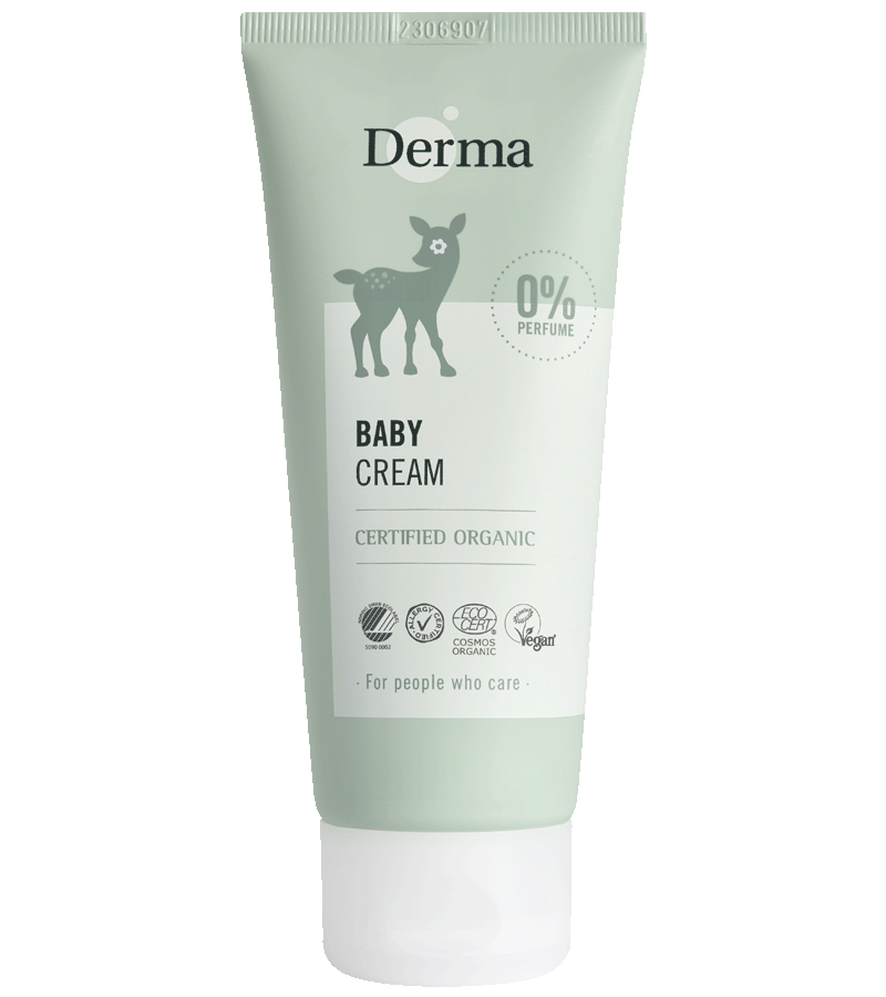 Derma Eco Baby Creme 100 Ml - Økologisk Hudpleje til Børn