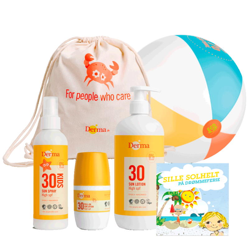Derma Kids Sun Kit   Med Badebold