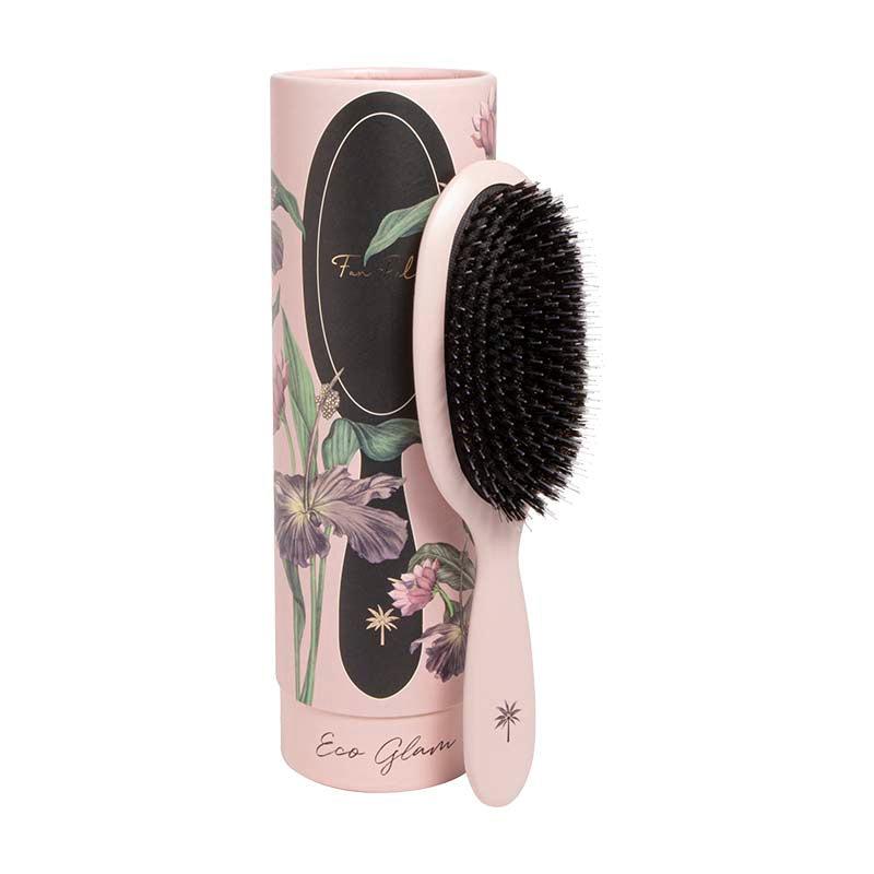 Fan Palm Eco Glam Bio Nude Medium - Nedbrydelig Hårbørste