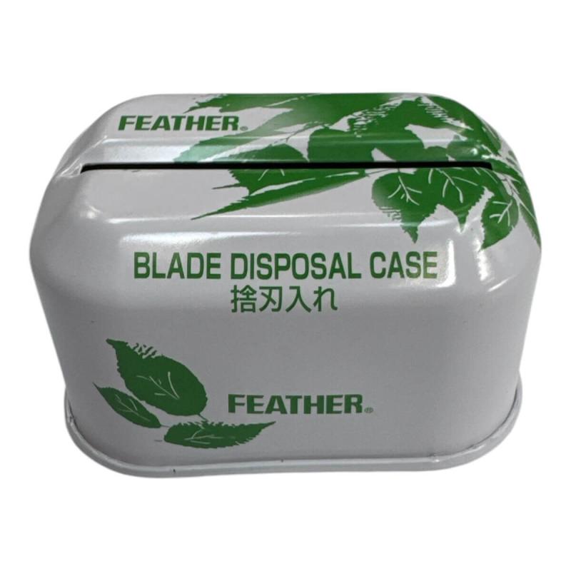 Feather Blade Bank til sikker opbevaring af barberblade