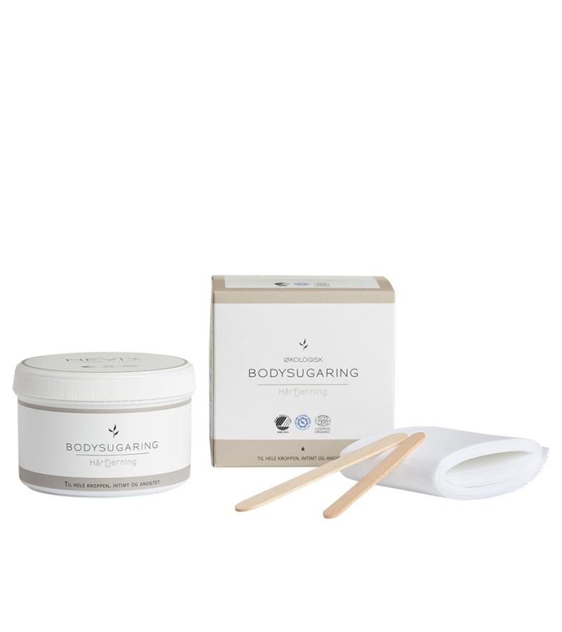 Hevi Sugaring Bodysugaring Sæt - Økologisk Skønhed 375g
