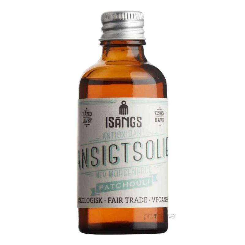 Isangs Antioxidant Ansigtsolie med Patchouli - 50 ml