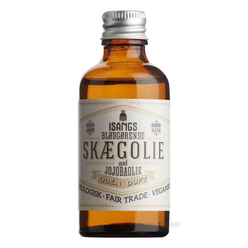 Isangs Blødgørende Skægolie  Uden Duft  50 Ml