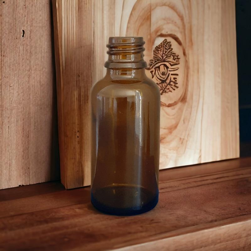Økologisk Glasflaske 20ml til DIY Skønhedsprodukter