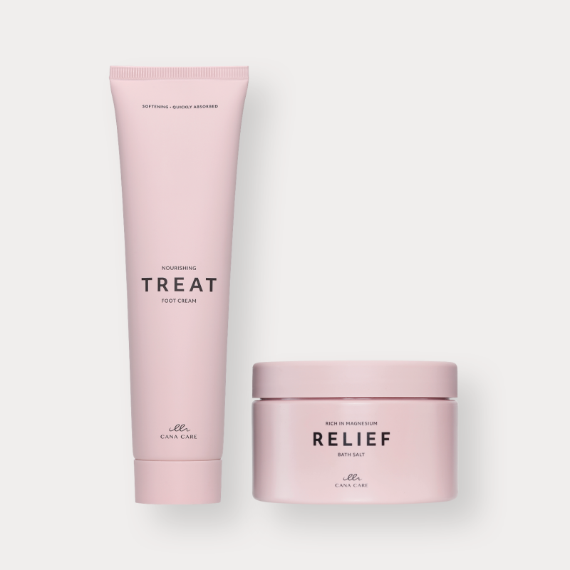 Fodpleje med Treat & Relief fra Cana Care - Ultimativ lindring!